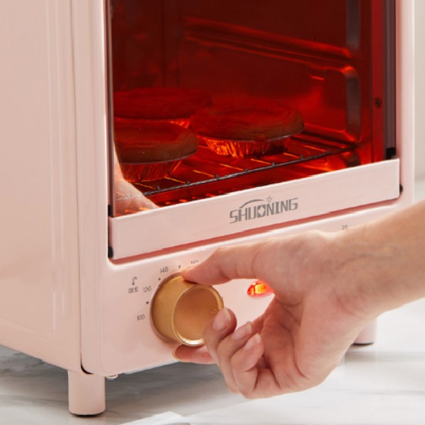 Lò nướng điện nhỏ đa năng gia đình, lò nướng mini 12L