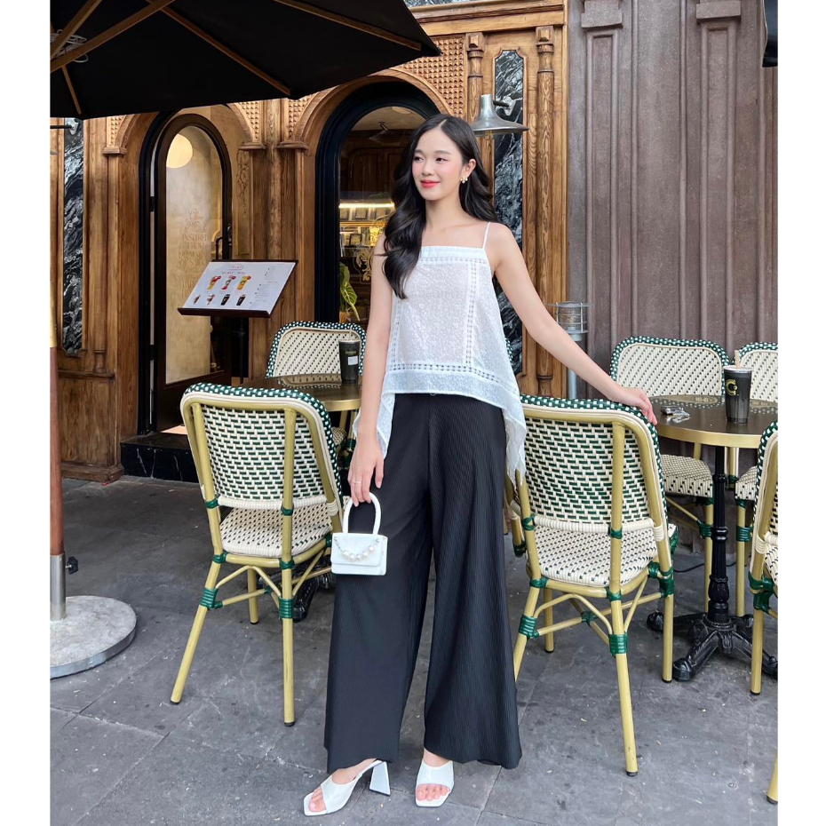 OLV - Quần Elastic Black Culotte Pants
