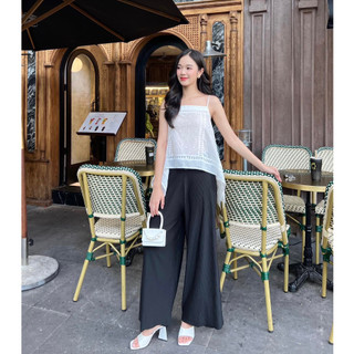 OLV - Quần Elastic Black Culotte Pants