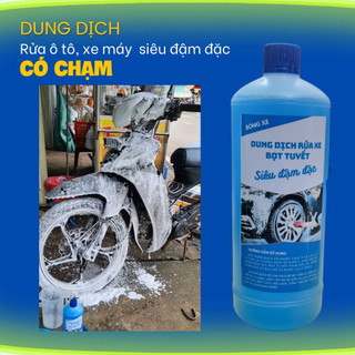 Dung dịch rửa xe bọt tuyế siêu đạm đặc