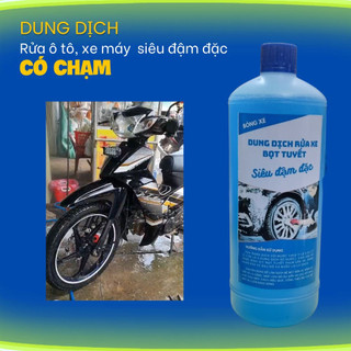 Dung dịch rửa xe bọt tuyế siêu đạm đặc