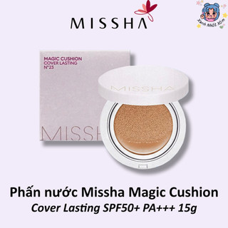 Phấn nước missha magic cushion cover lasting spf50+ pa+++ 15g