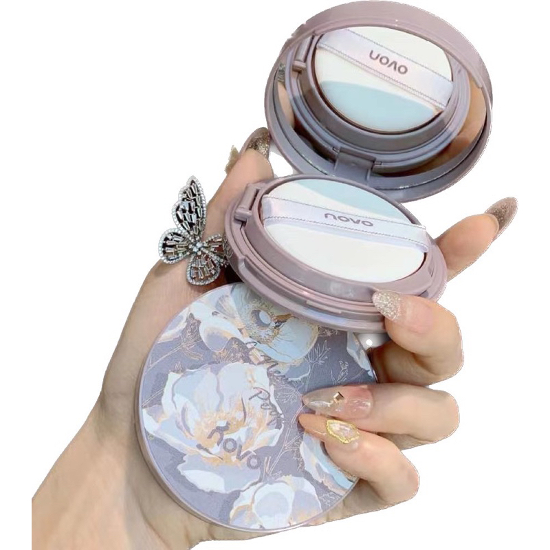 NOVO Cushion dưỡng ẩm, che phủ tốt, không thấm nước và mồ hôi