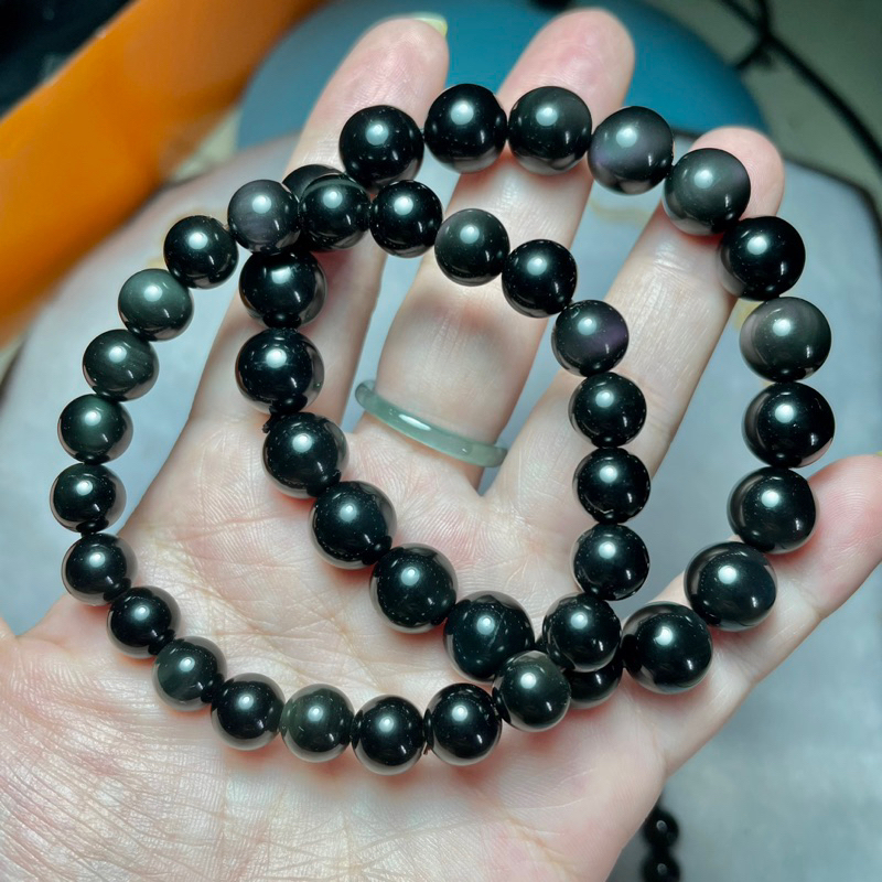 Vòng tay obsidian (thuỷ tinh núi lửa)