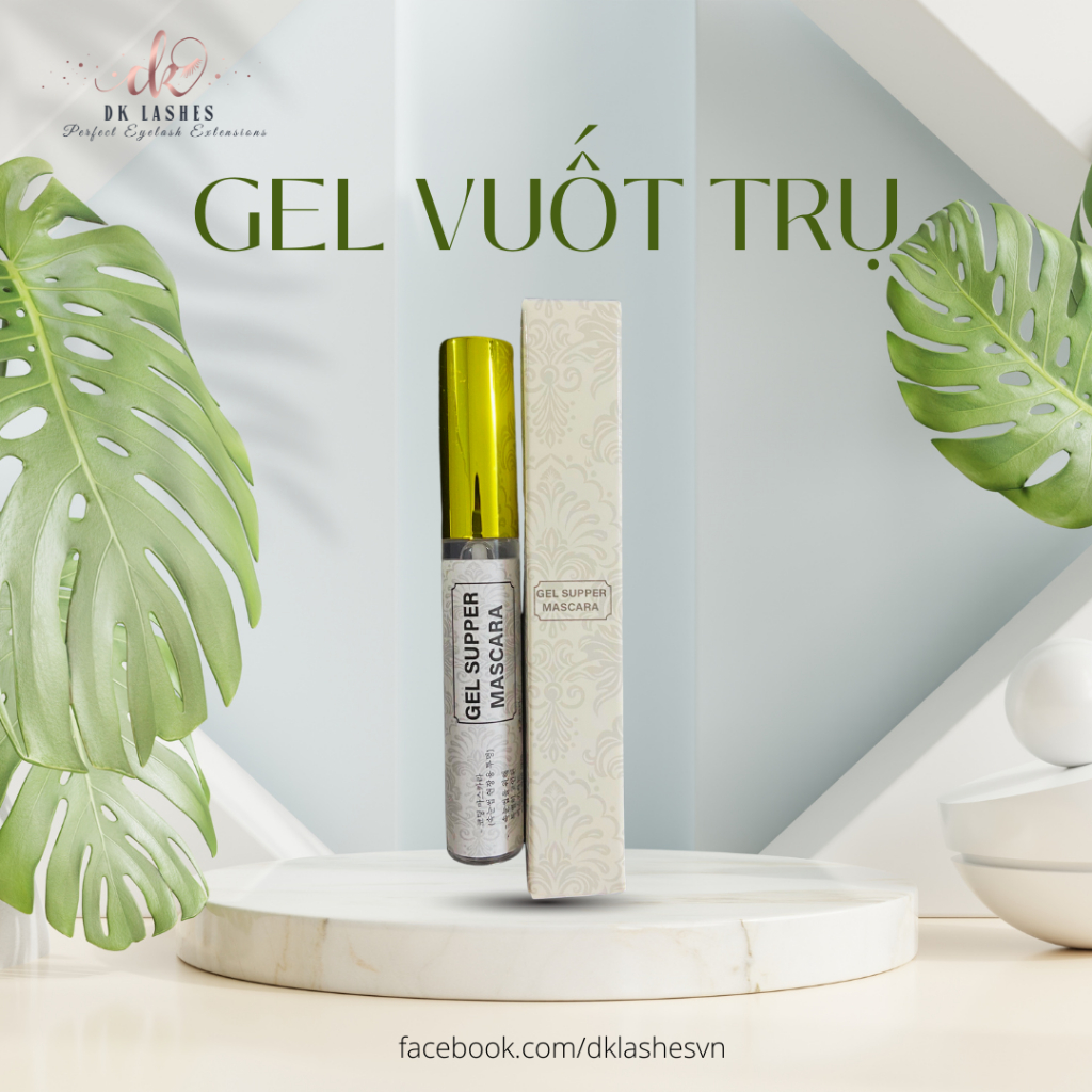 Gel Vuốt Trụ Hàn Quốc - Tạo Ngọn, Tạo Bóng, Siêu Căng Bóng và Siêu Mềm cho Mi Thiết Kế