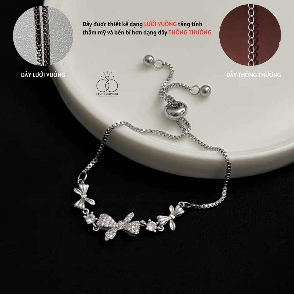 Vòng tay Tyche Sun kiểu dáng Hàn Quốc phong cách trẻ trung phù hợp đeo đi học, đi chơi,đi làm TYCHE JEWELRY