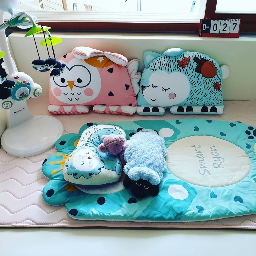 Thảm chống thấm cho bé  siêu thấm hút và thông thoáng nhập khẩu Bonitabebe Hàn Quốc