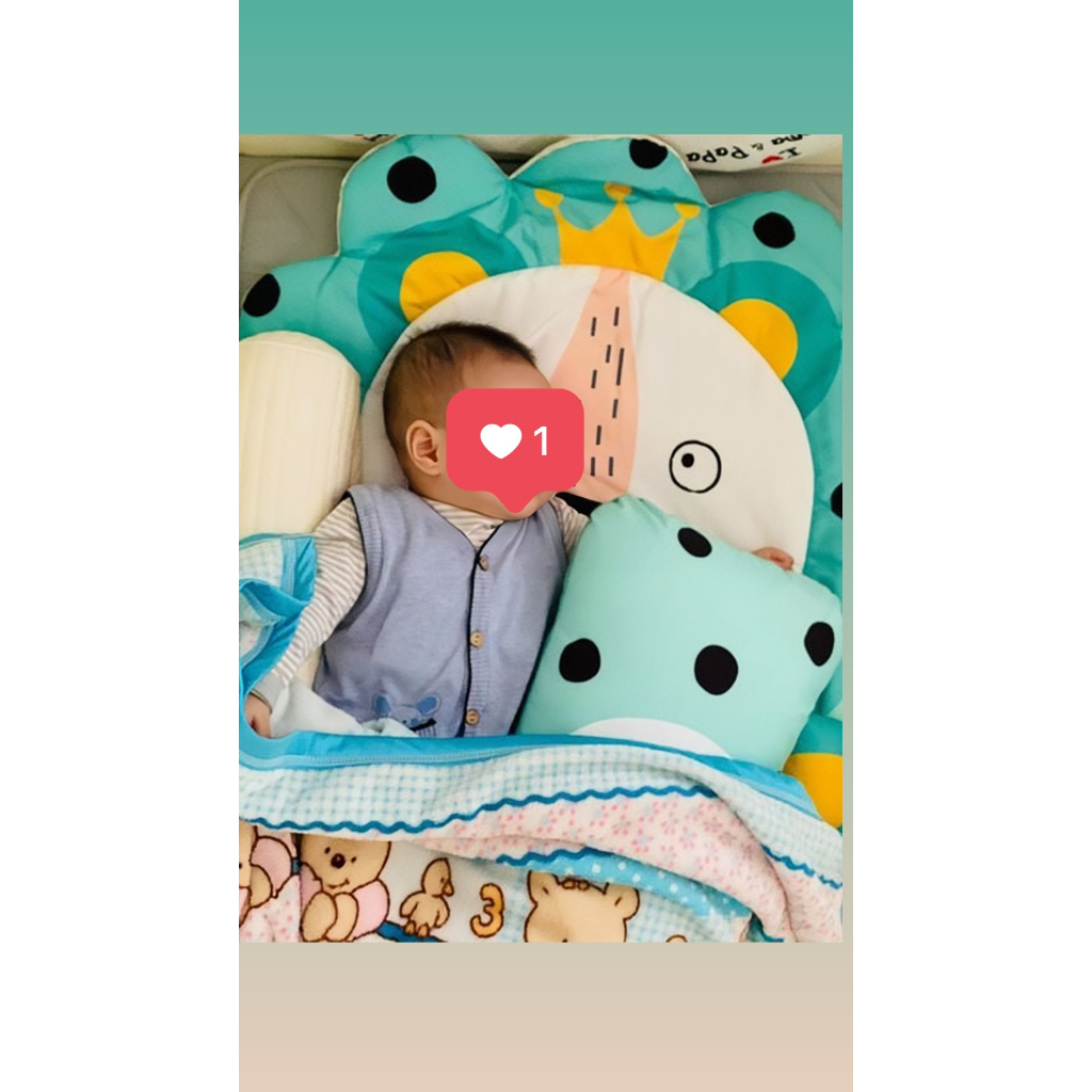 Thảm chống thấm cho bé  siêu thấm hút và thông thoáng nhập khẩu Bonitabebe Hàn Quốc