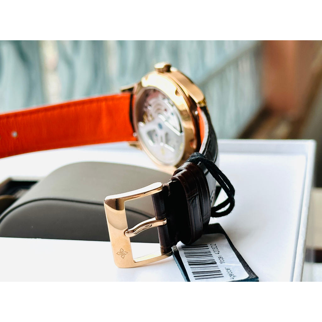 Đồng hồ nam dây da Agelocer Budapest