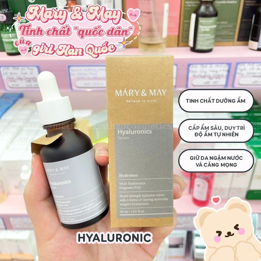 Tinh Chất Dưỡng Da - Sáng Da - Ngừa Lão Hóa - Làm Dịu Da Mary & May Serum 30ml