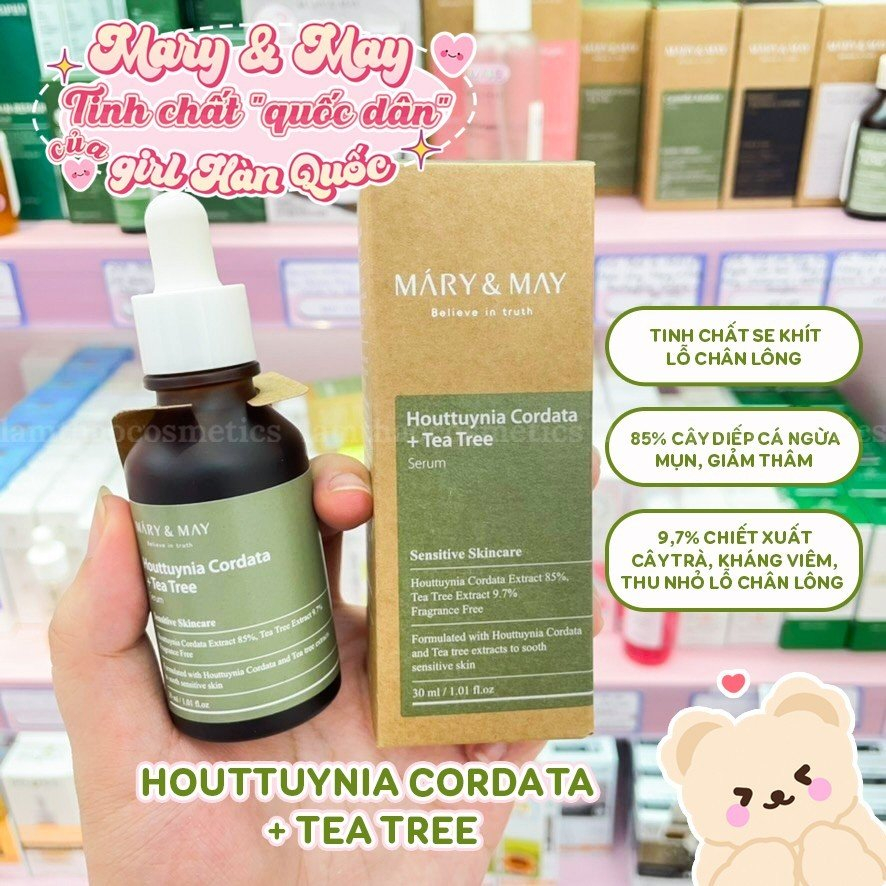 Tinh Chất Dưỡng Da - Sáng Da - Ngừa Lão Hóa - Làm Dịu Da Mary & May Serum 30ml