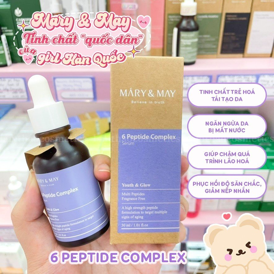 Tinh Chất Dưỡng Da - Sáng Da - Ngừa Lão Hóa - Làm Dịu Da Mary & May Serum 30ml
