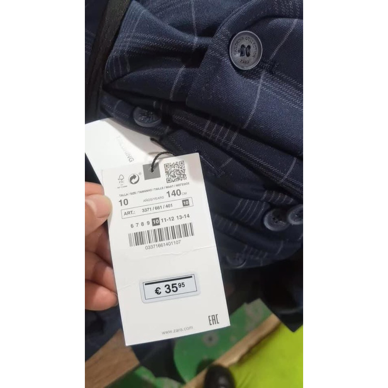 Áo vest zara tuồn cho bé