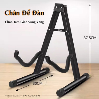 Giá để Đàn Guitar - Chân kê Đàn Tỳ Bà, Nguyệt, Tứ Chữ A Bằng Sắt Không Rỉ (AP Music)