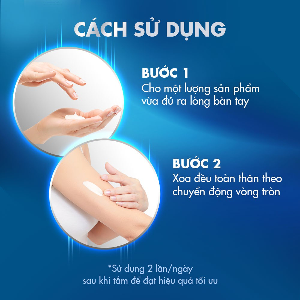 Sữa Dưỡng Thể Da Sáng Tức Thì Vaseline
