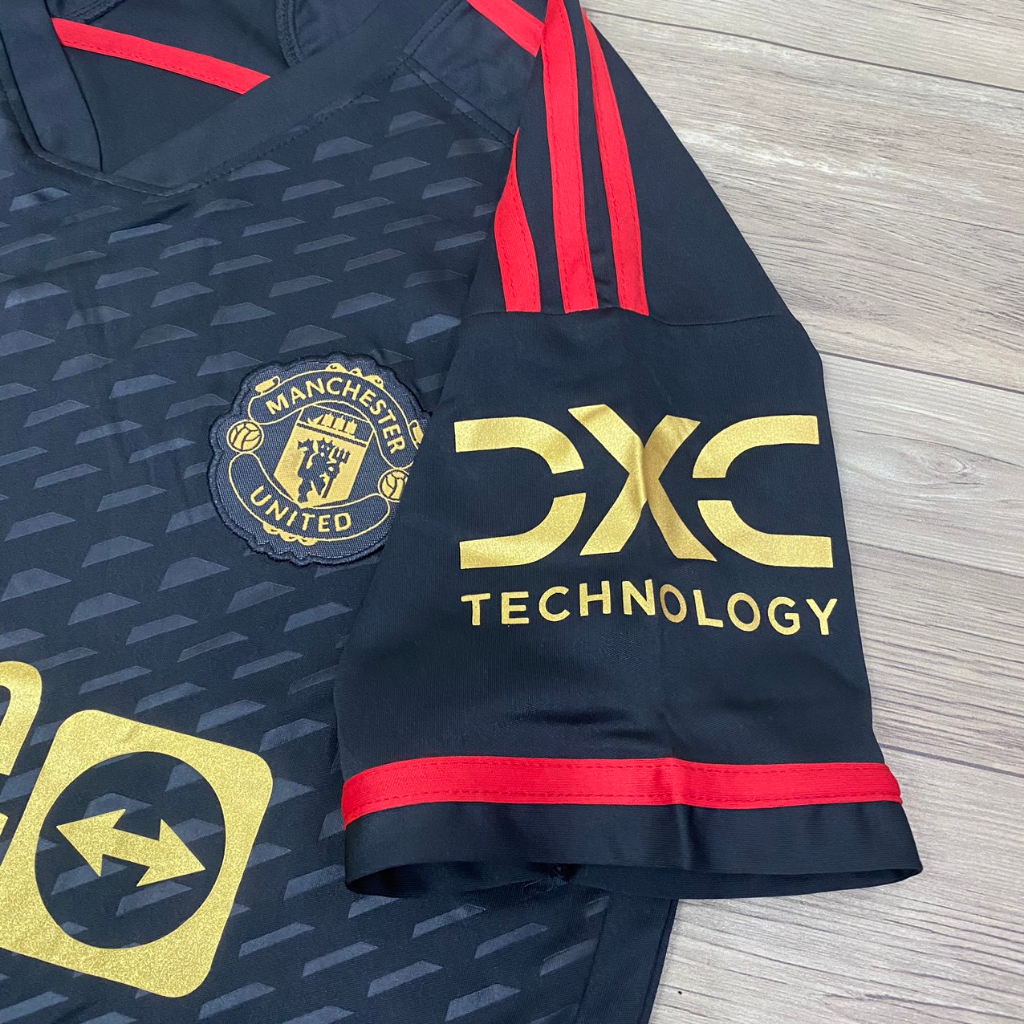 Bộ quần áo bóng đá MU đen sân khách  DK-2024 FLG No room