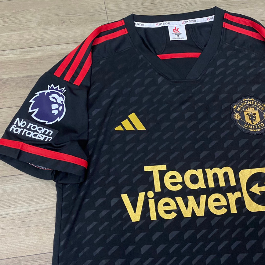Bộ quần áo bóng đá MU đen sân khách  DK-2024 FLG No room