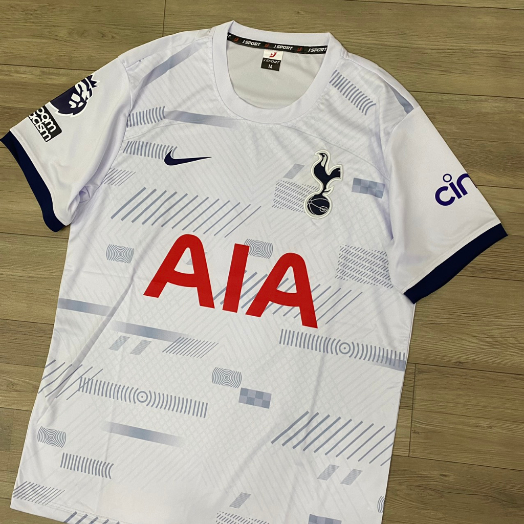 Bộ quần áo bóng đá Tottenham trắng 2024 in tên SON số 7,