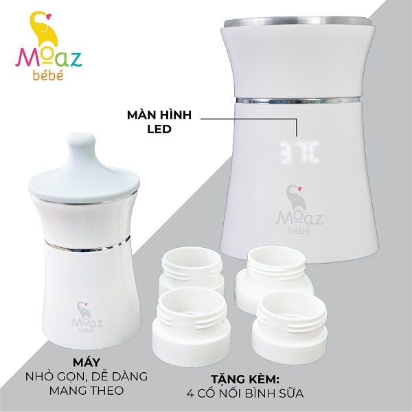 MÁY HÂM SỮA DI ĐỘNG MOAZ BEBE MB041