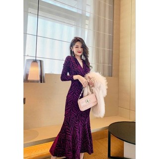 ĐẦM BODY ĐUÔI CÁ TAY DÀI