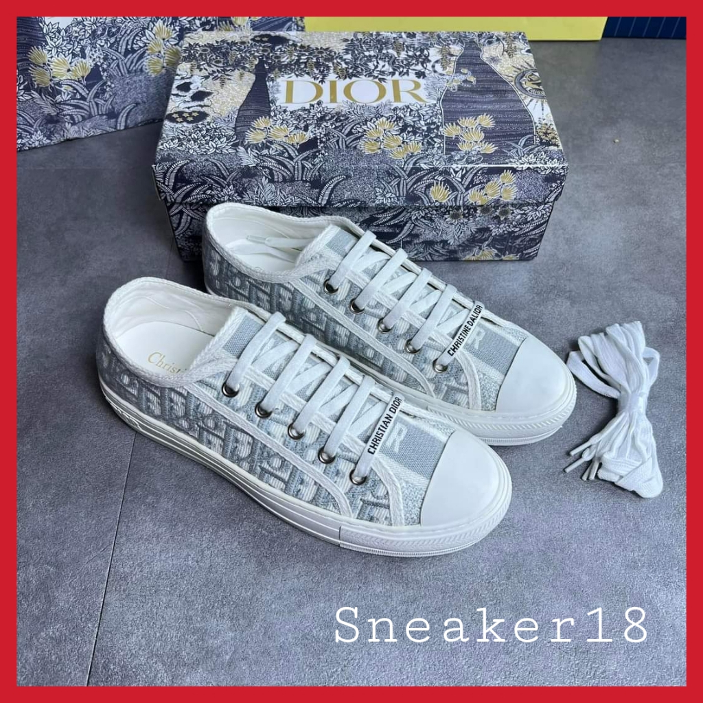 Giày_D.I.O.R họa tiết Paisley đầy đủ phối màu, Sneaker DR bản Like.Aut Order mới 100 full box