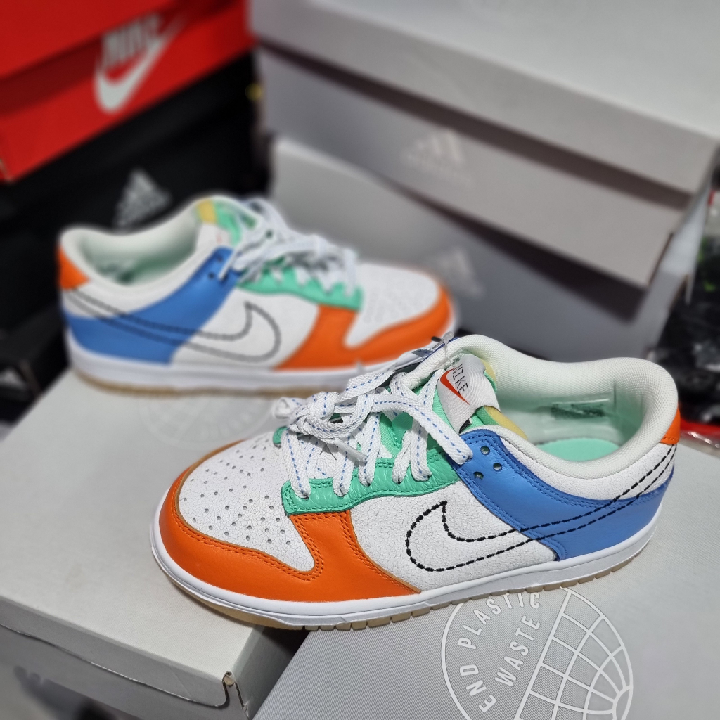 Giày Sneaker Dunk Low GS Nữ Ni.ke DX3363 100 Hàng Authentic Nội Đia Nhật Bản