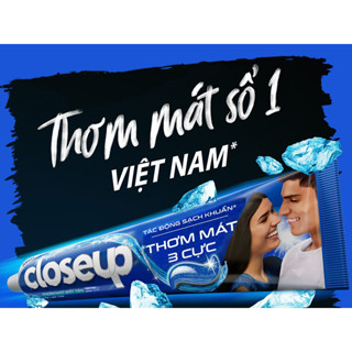 Kem đánh răng Closeup trắng răng tự nhiên hộp 230g