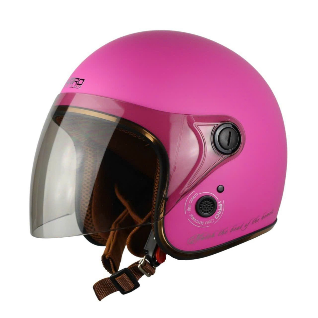 Mũ Bảo Hiểm motor 3/4 HPro chính hãng, kính che, đa dạng màu