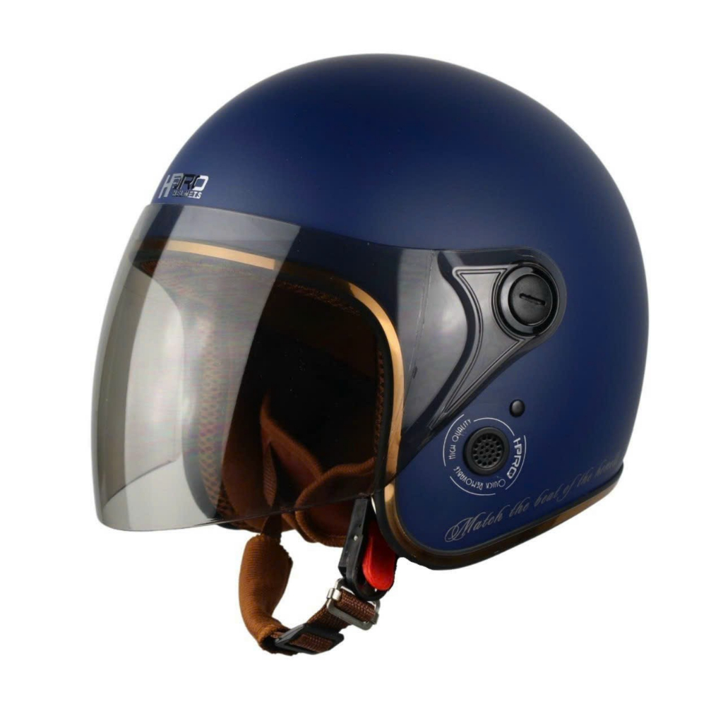 Mũ Bảo Hiểm motor 3/4 HPro chính hãng, kính che, đa dạng màu