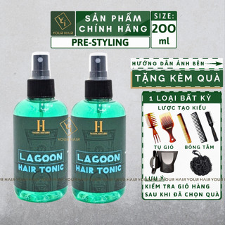 COMBO 2 chai Xịt tăng độ phồng tóc Lagoon Tonic Saigon Hustlers - 200ml