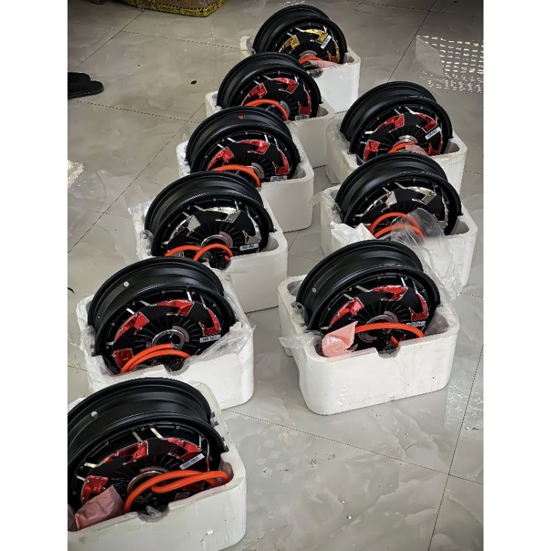 Động cơ QS 2KV4 2000W vành 12 in phanh đĩa.