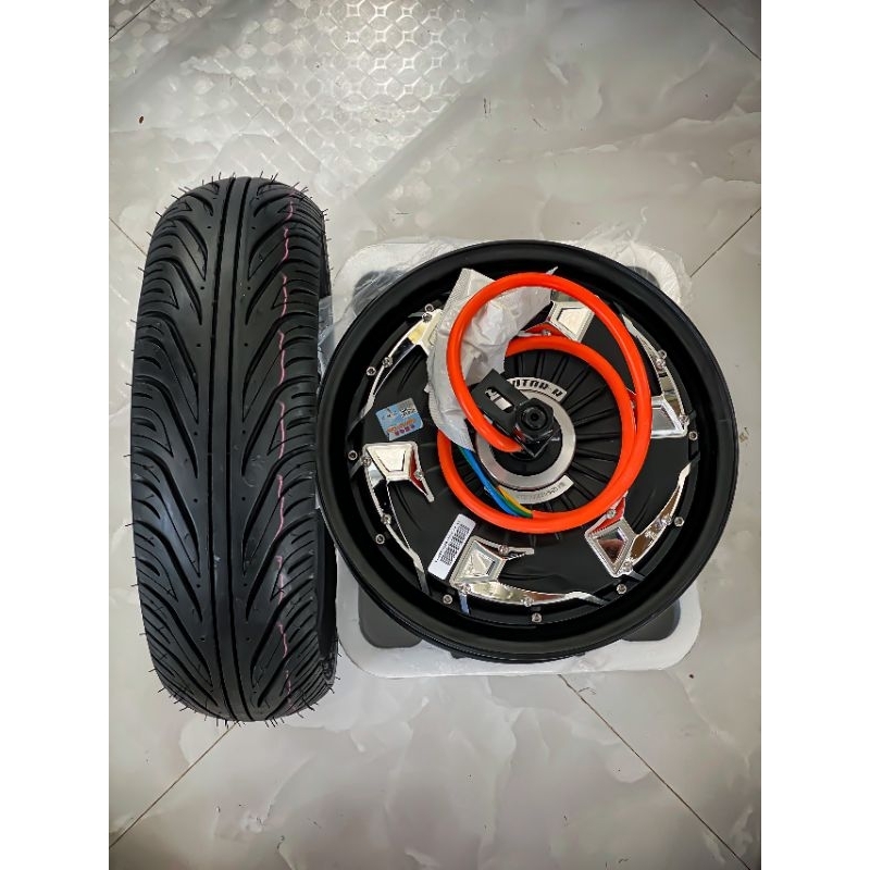 Động cơ QS 2KV4 2000W vành 12 in phanh đĩa.