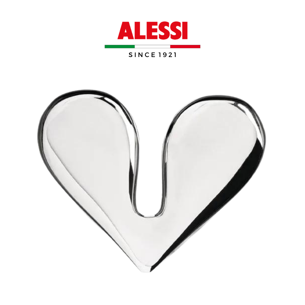 Dụng cụ tách vỏ hạt óc chó thép không gỉ ALESSI NUT SPLITTER - Hàng chính hãng