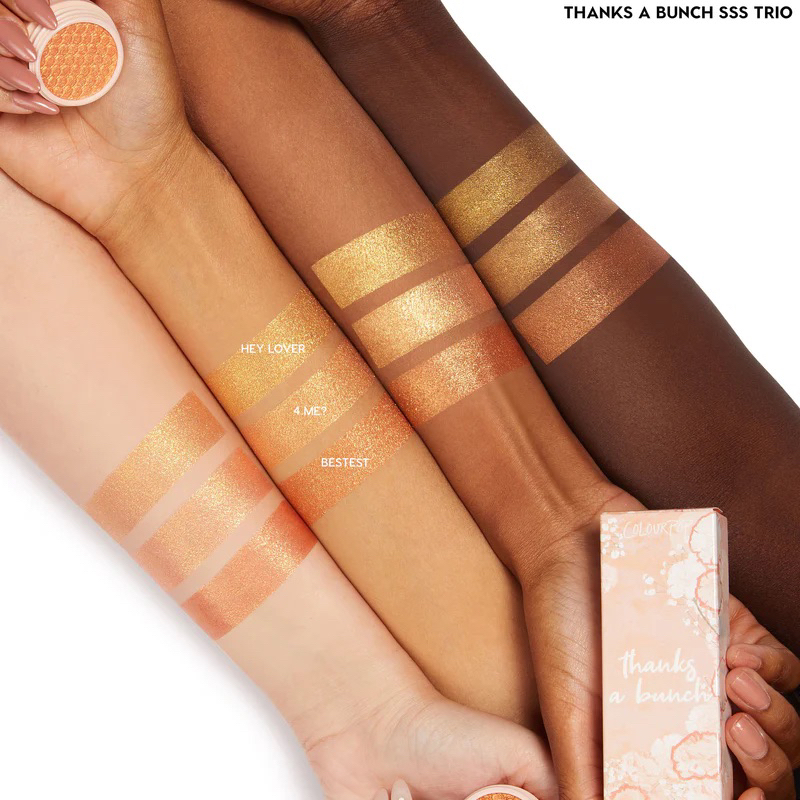 Set 3 phấn mắt Colourpop Supershock Thanks a Bunch $18