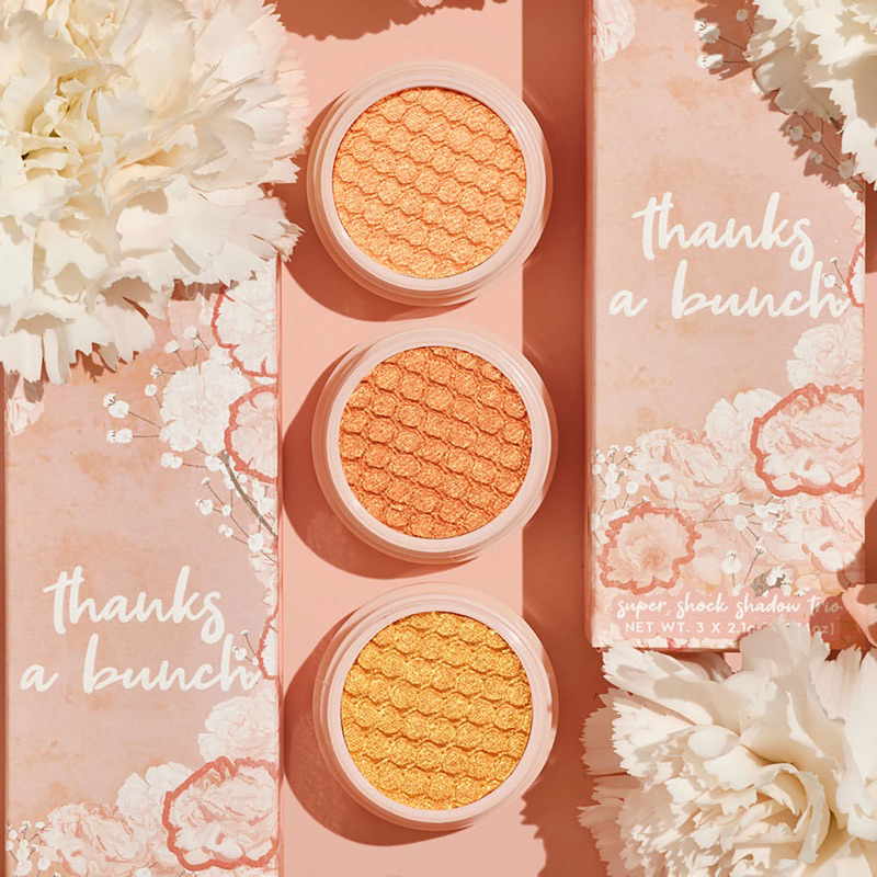 Set 3 phấn mắt Colourpop Supershock Thanks a Bunch $18