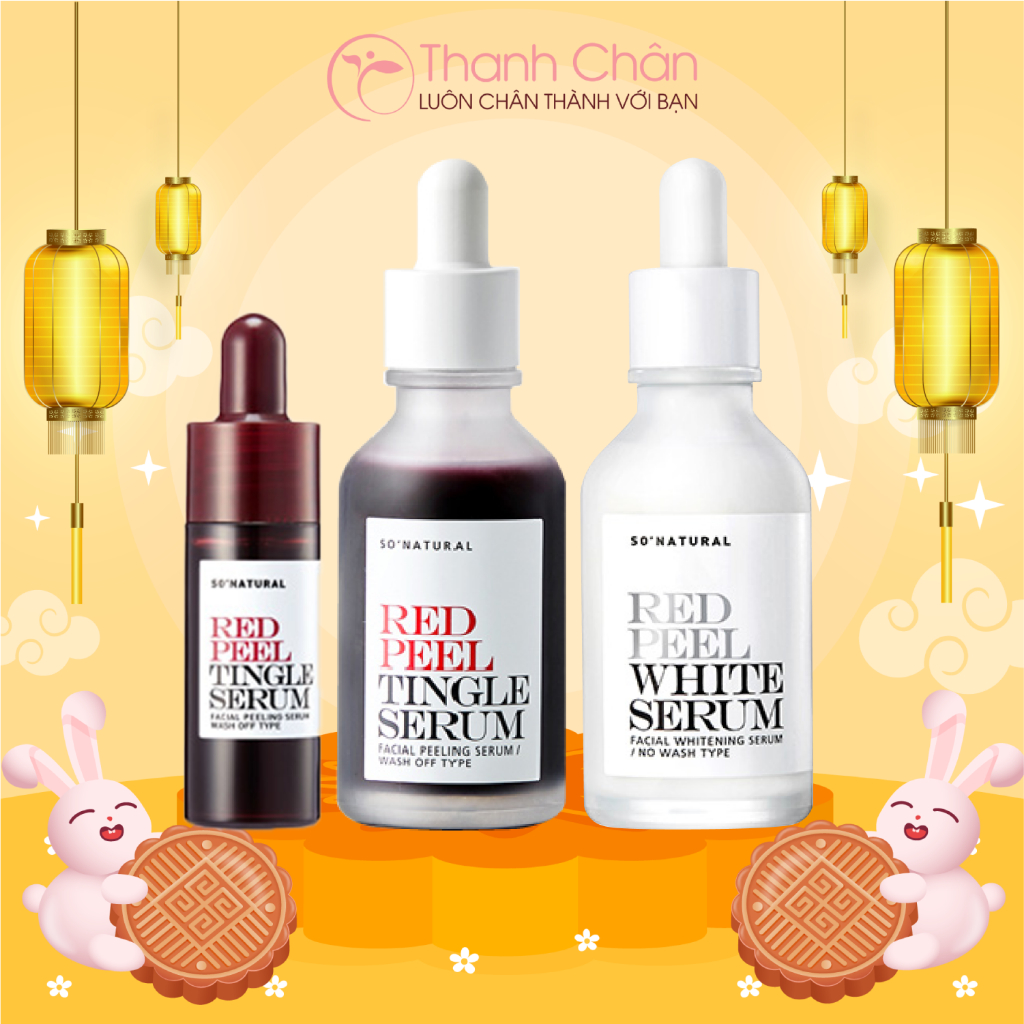 Tinh chất peel da SONATURAL Red Peel Tingle Serum 35ml