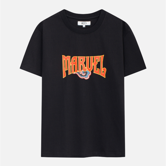 Áo Thun Unisex BOO Dáng Regular Big Logo Marvel Go VN