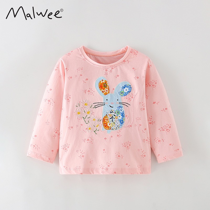 Áo Thun Dài Tay Cotton Nhiều Mẫu Cho Bé Gái Mẫu Mới 2023 P1 - Jumping Beans Official Store