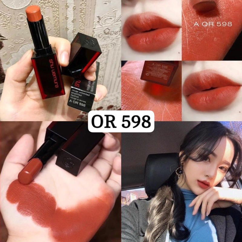 Son Shu Uemura 163/174/598/784 bản vỏ đen fullbox