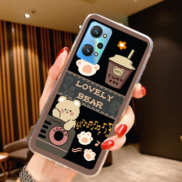 Ốp silicon in GT Realme GT neo GT neo 2 GT neo 3 Gt neo 2T Q2 pro Q3 pro Q5 pro C30 C30s C33 C35 C55 V15 5G hình cute