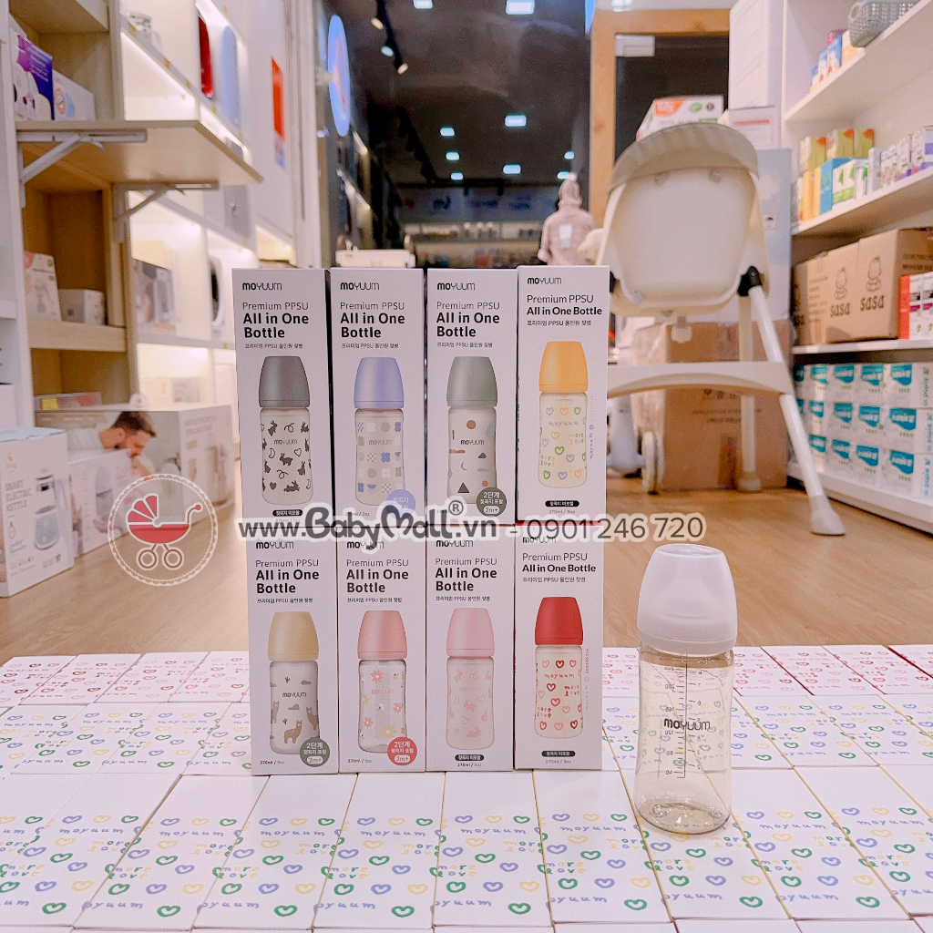 BÌNH SỮA MOYUUM HÀN QUỐC 170ml /270ml