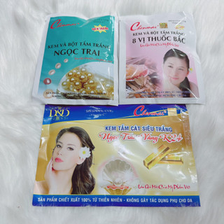 Kem và bột tắm trắng ngọc trai chenmai