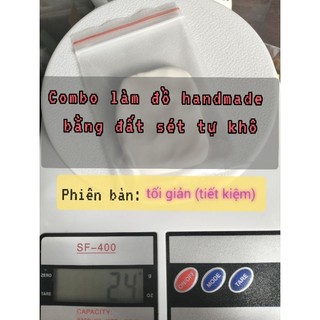 Combo TIẾT KIỆM làm đồ handmade bằng đất sét tự khô