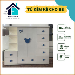 Tủ Nhựa Đài Loan Cho Bé Có Kệ Trang Trí BN07- Tiện Lợi Chịu Lực Tốt Tủ Đựng Quần Áo Cho Bé Trai Bé Gái Giá Tốt Nhất
