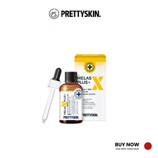 Serum Dưỡng Trắng Da Mờ Thâm Nám Melas X Plus Prettyskin, Tinh Chất Dưỡng Trắng Melas X Plus 30ml