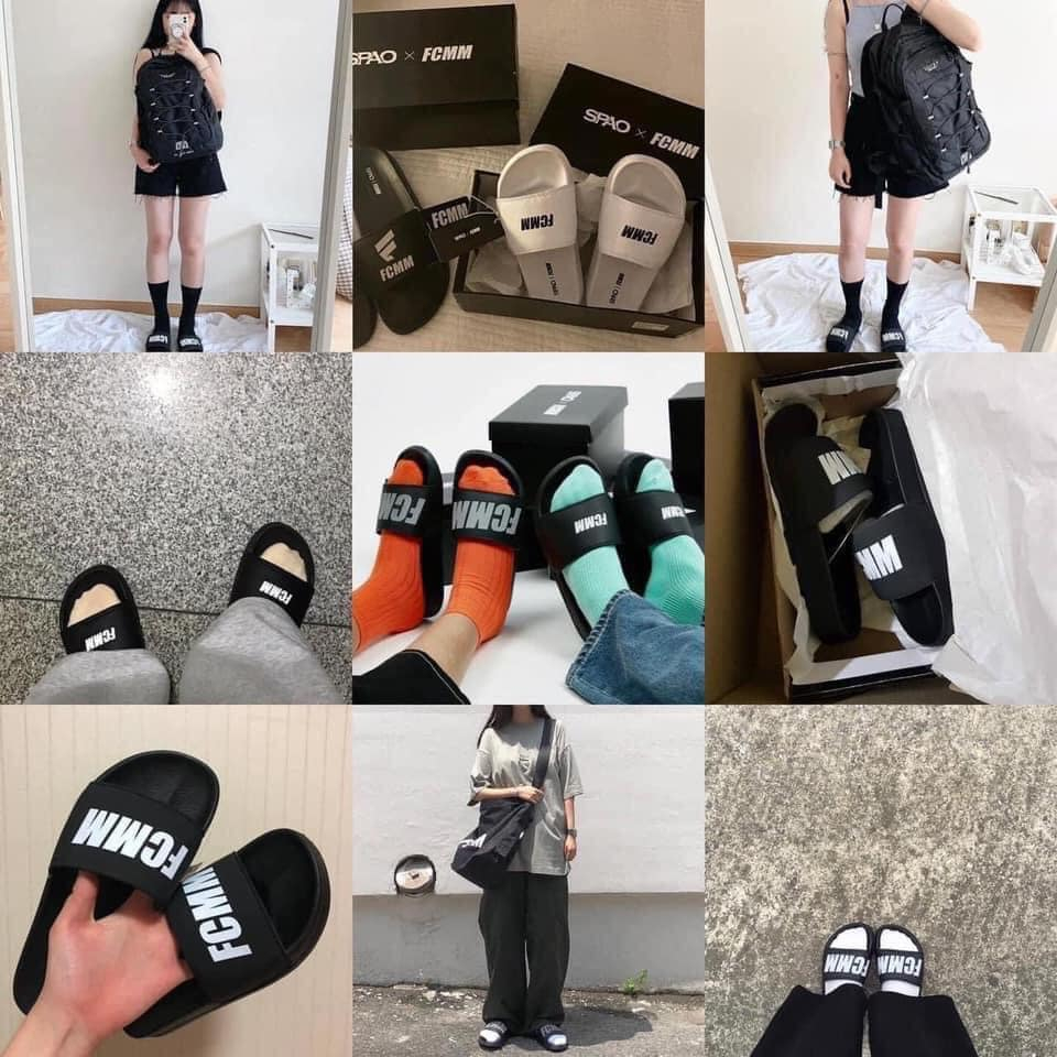 Dép Spao x FCMM Full box sale 84%