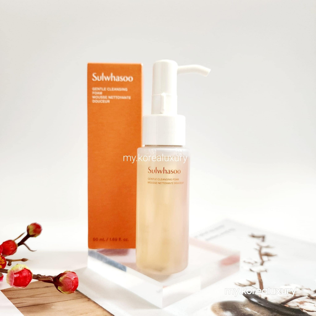 Sữa rửa mặt và dầu tẩy trang dịu nhẹ Sulwhasoo Gentle Cleansing mẫu mới