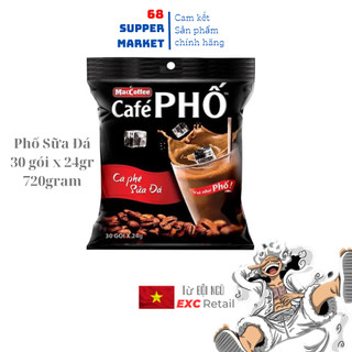 Cà phê phố sữa đá bịch - phố bịch 720gr