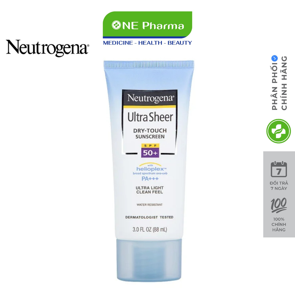 Kem Chống Nắng Neutrogena Ultra Sheer SPF50+ 88ml