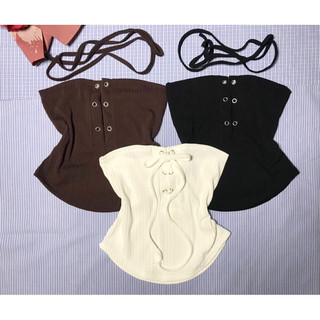 (Video thật) Áo Ống Quây Croptop Đan Dây Chéo